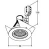 Tal Lighting SOLID ROUND GU10 Deckenlampe