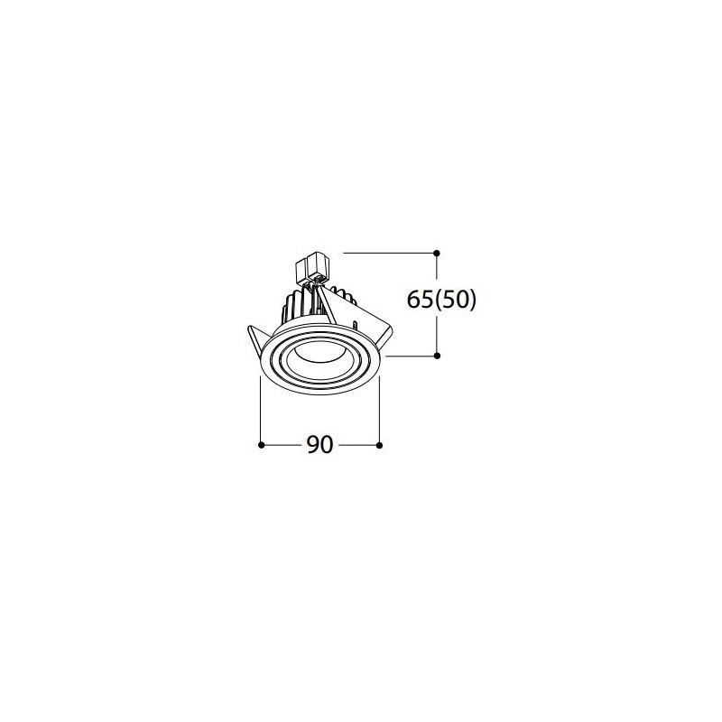 Tal Lighting SOLID ROUND MOBY HALOLED Deckenlampe
