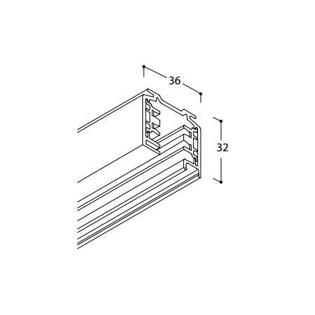 TAL SURFACE TRACK 3F - 3000MM 