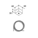 TAL SURFACE TRACK 3F - BASE + CABLE 6.2m 