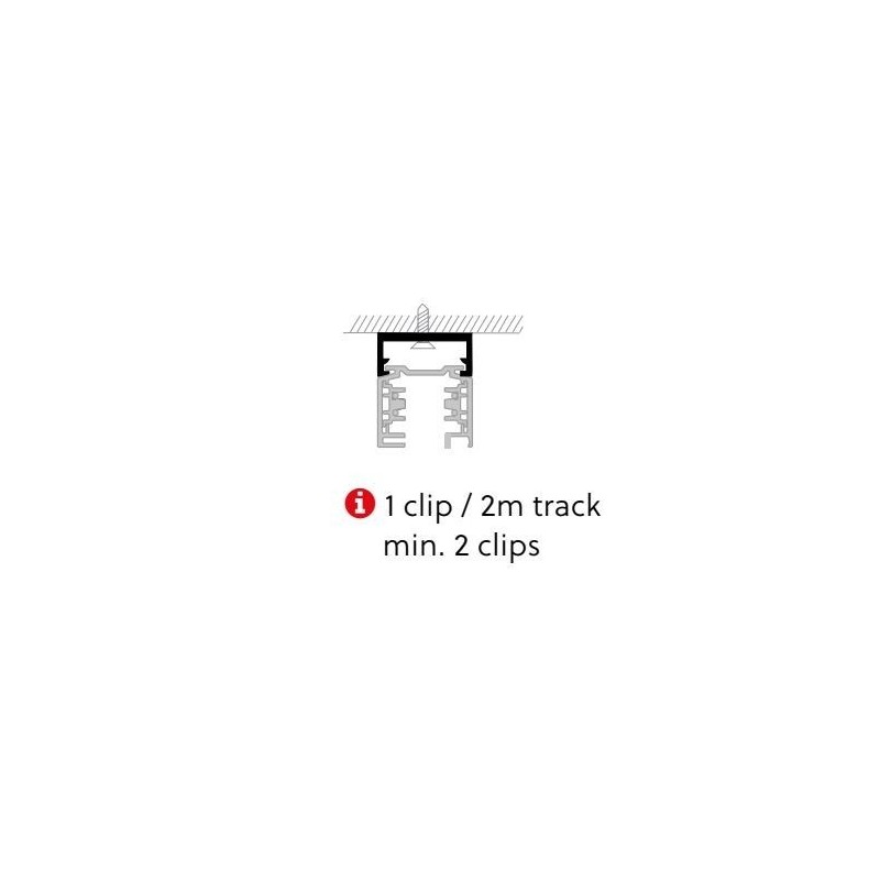 TAL LIGHTING SURFACE TRACK 3F - PENDANT CLIP