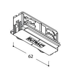 TAL SURFACE TRACK 3F - STRAIGHT COUPLER 