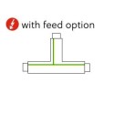 TAL SURFACE TRACK 3F - T COUPLER EARTH INSIDE + LEFT 