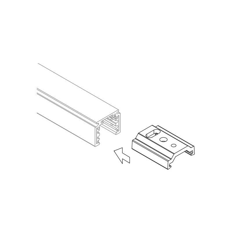 TAL LIGHTING TRACK 48V SURFACE - CEILING FIXATION CLIP