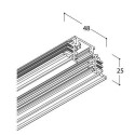TAL TRACK 48V TRIMLESS - 2000MM 