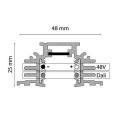 TAL TRACK 48V TRIMLESS - 3000MM 