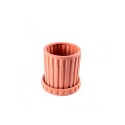 Seletti Magna Graecia Terracotta Vase With Saucer - Dorico
