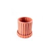 Seletti Magna Graecia Terracotta Vase mit Untertasse - Dorico