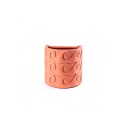Seletti Magna Graecia Terracotta Wall Vase - Onde