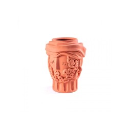 Seletti Magna Graecia Terracotta vase - Man