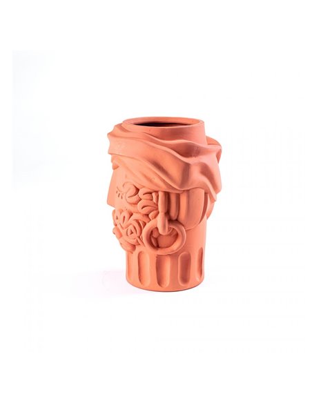 Seletti Magna Graecia Terracotta vase - Man