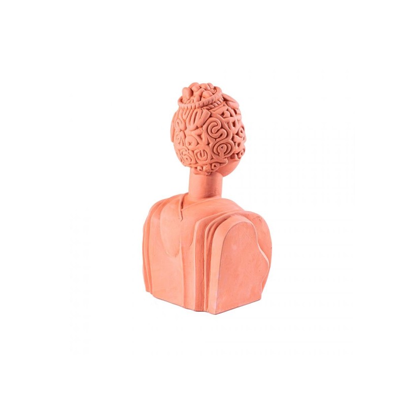 Seletti Magna Graecia Terracotta Bust Poppea