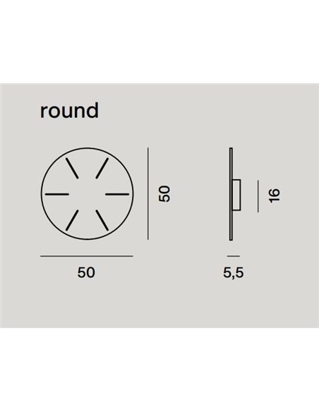 Foscarini Rosone Multiplo Round