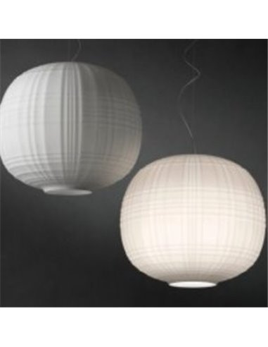 Foscarini Tartan Led suspension lamp