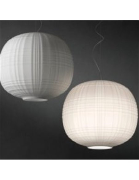 Foscarini Tartan Led suspension lamp