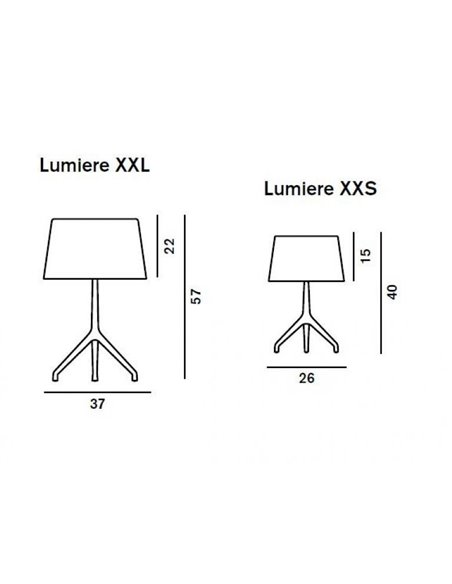 Foscarini Lumiere XXL Table Tischlampe