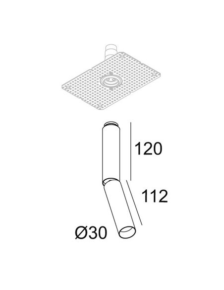 Delta Light NEEDLE 1 TRC OK Ceiling light