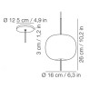 Kundalini KUSHI 16 SUSPENSION Pendant lamp