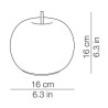Kundalini KUSHI 16 TABLE Table lamp