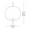 Kundalini KUSHI 33 SUSPENSION Pendant lamp