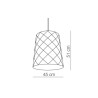 Kundalini NEW YORK 45 Pendant lamp