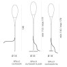 Kundalini SPILLO OUTDOOR PEG Floorlamp