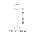 Kundalini KUSHI XL FLOOR Floorlamp