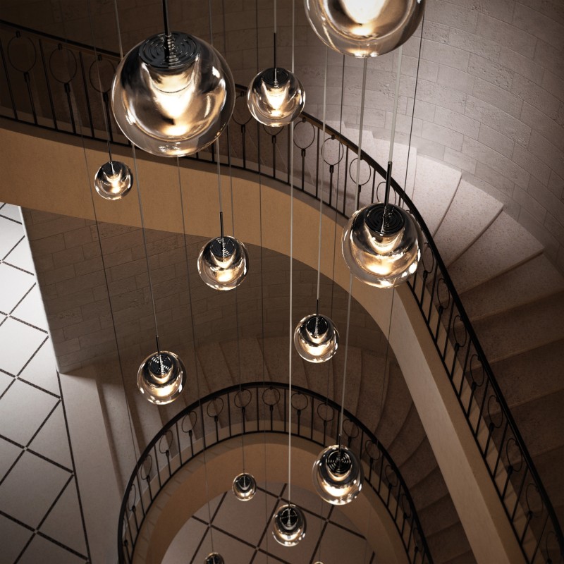 Kundalini DEW FALSE CEILING Pendant lamp
