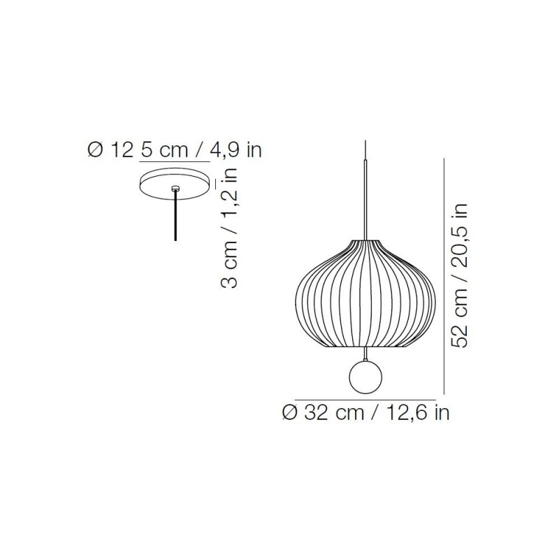Kundalini LILLI  Pendant lamp
