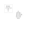 Kundalini NEW YORK 33 Pendant lamp