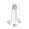 Kundalini Tyla floor lamp
