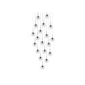 Kundalini Dew 19 Chandelier suspension lamp