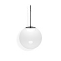 globe pendant 25cm opal