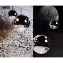 Mirror ball pendant 25cm zilver 2
