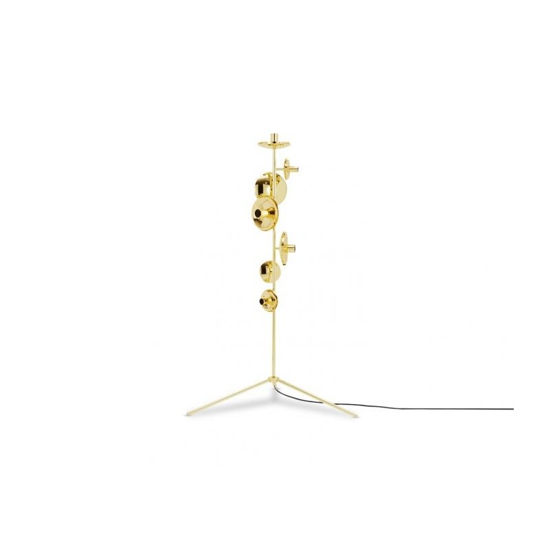 Tom Dixon Mirror Ball Stand Chandelier Bodenlampe