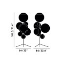 Tom Dixon Mirror Ball Stand Chandelier floor lamp