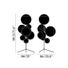 Tom Dixon Mirror Ball Stand Chandelier Bodenlampe