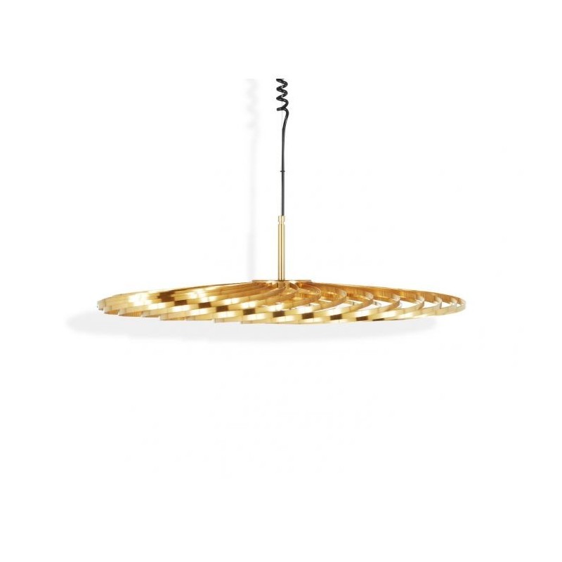 spring pendant small brass 2