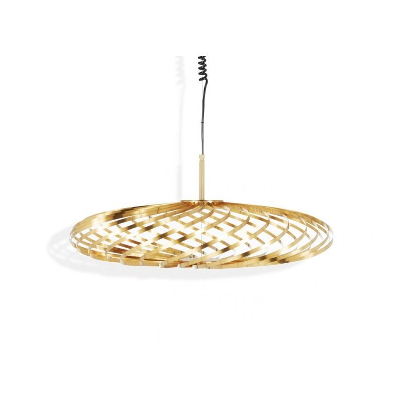 spring pendant small brass 3