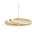 spring pendant large brass 2