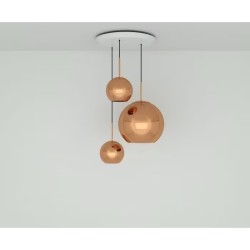 copper trio round