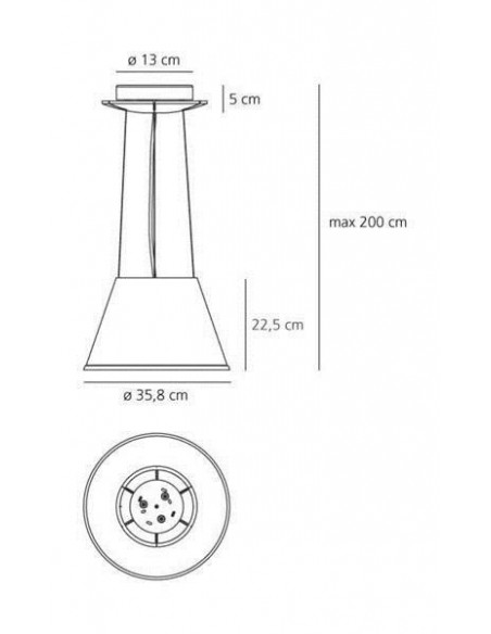 Artemide Choose suspended lamp