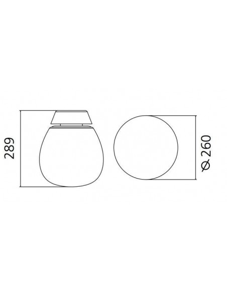 Artemide Empatia 26 Wall lamp / ceiling lamp