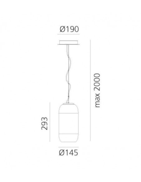 Artemide Gople Mini suspended lamp