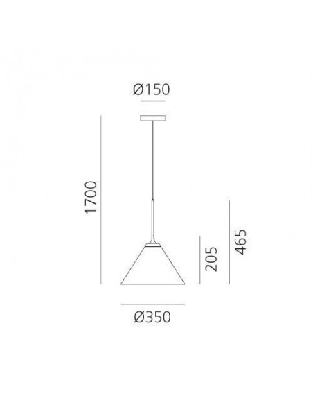 Artemide Look At Me 35 suspended lamp