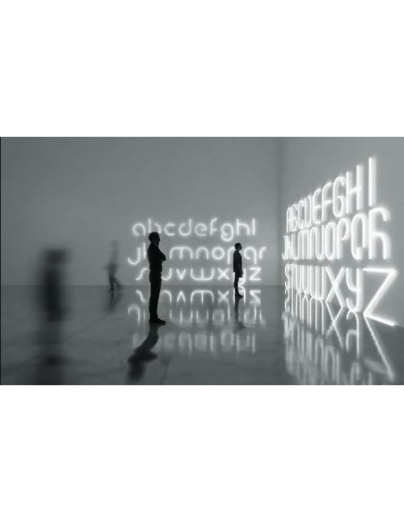 Artemide Alphabet Of Light Wall lamp "r" lowercase