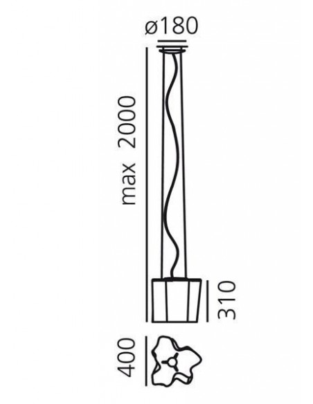 Artemide Logico suspended lamp