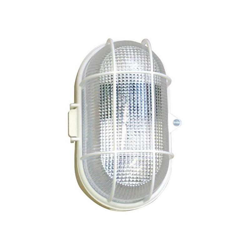 Integratech Hublot Ovaal E27 Plafondlamp / Wandlamp
