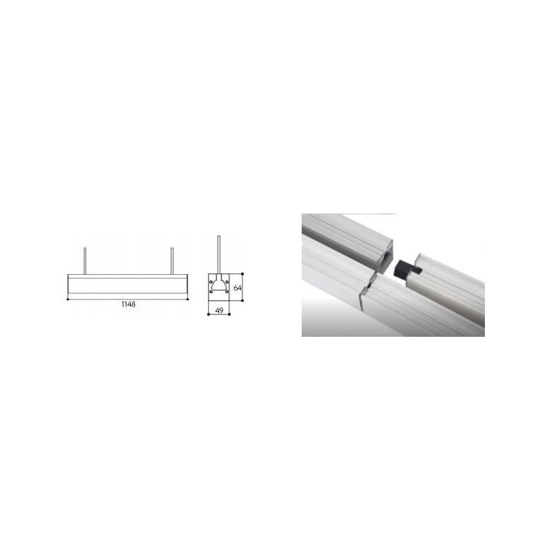 Integratech Lineaconnect 1,2m 40W UGR10