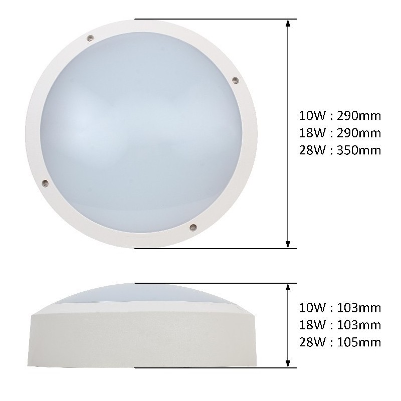 Integratech LED armatuur Sola IK10 sensor Deckenlampe